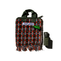truck seat bag with little toy cars on top